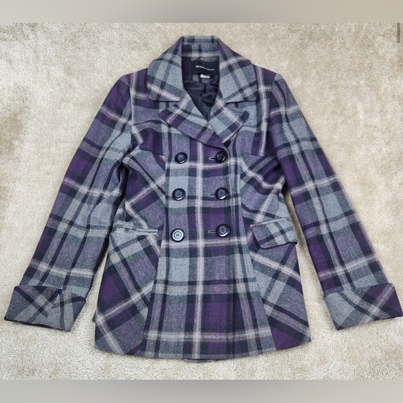 💙💚- Moda International teal green pea coat- XS - Picture 11 of 11